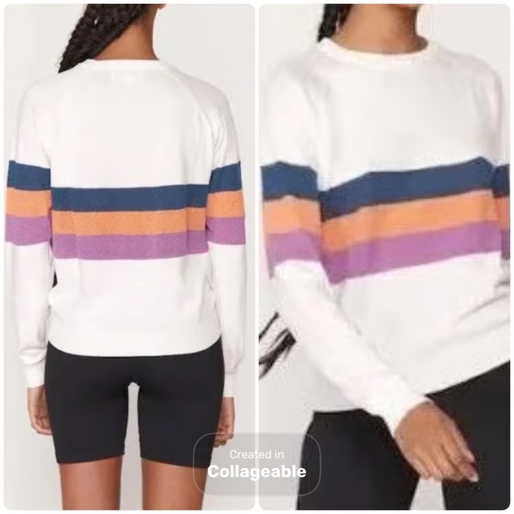 Spiritual Gangster White Ribbed Sweater